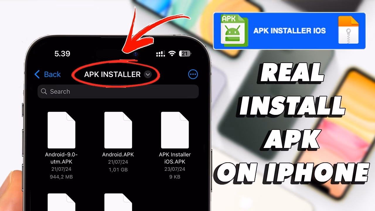 Can APK files run on iOS devices?
