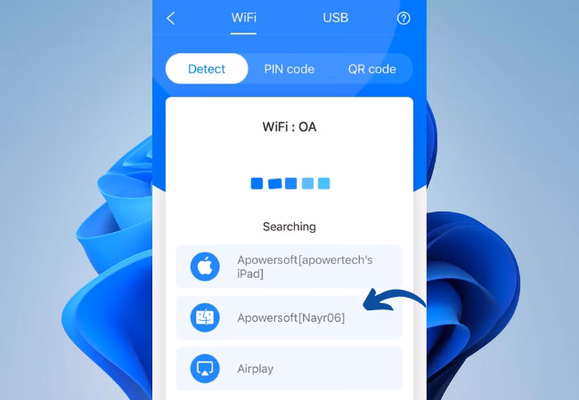 How to use apowermirror on iPhone/iPad?