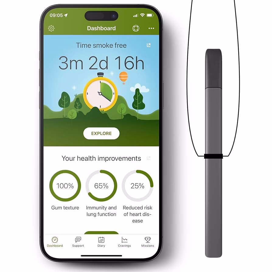 What is a smoke free app?