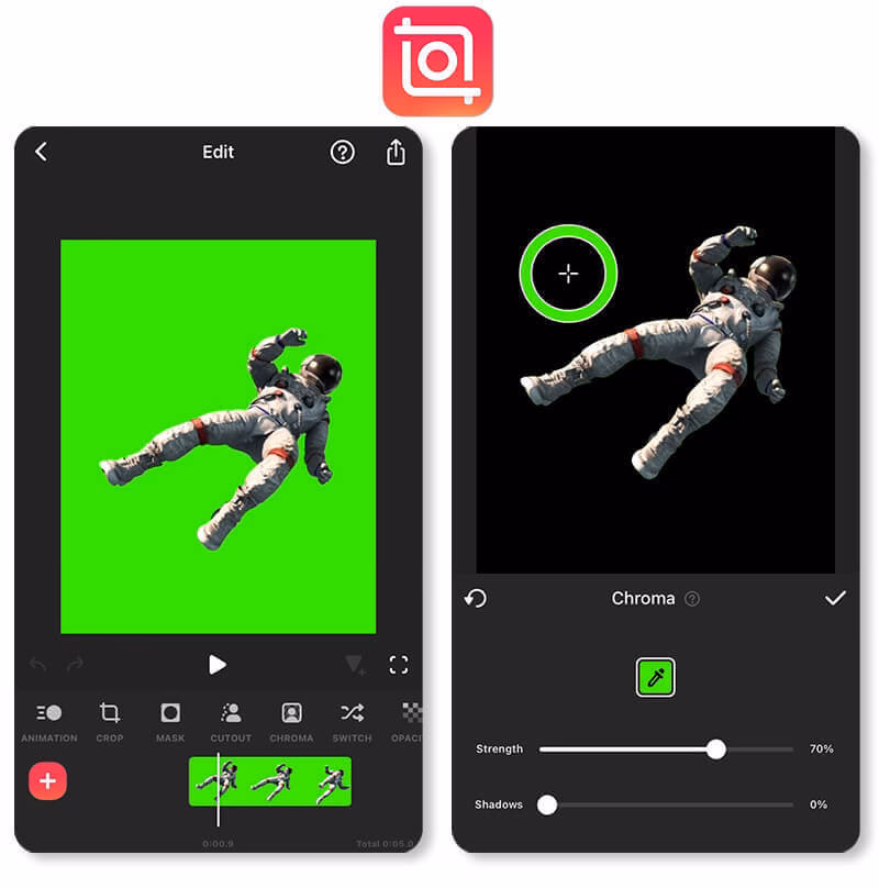 What is the best green screen background app for iPhone?