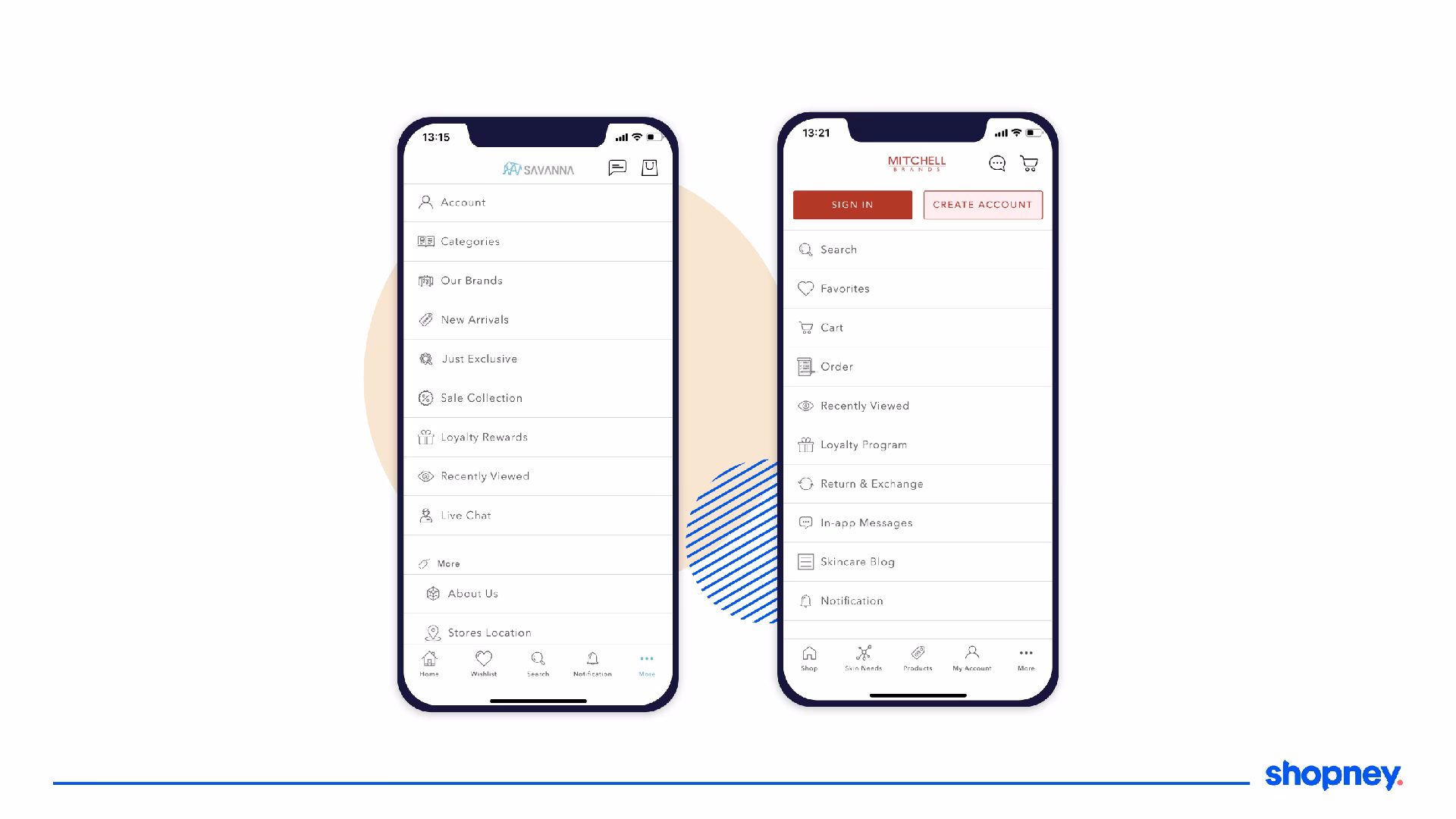 What is a menu layout in iOS & iPadOS?