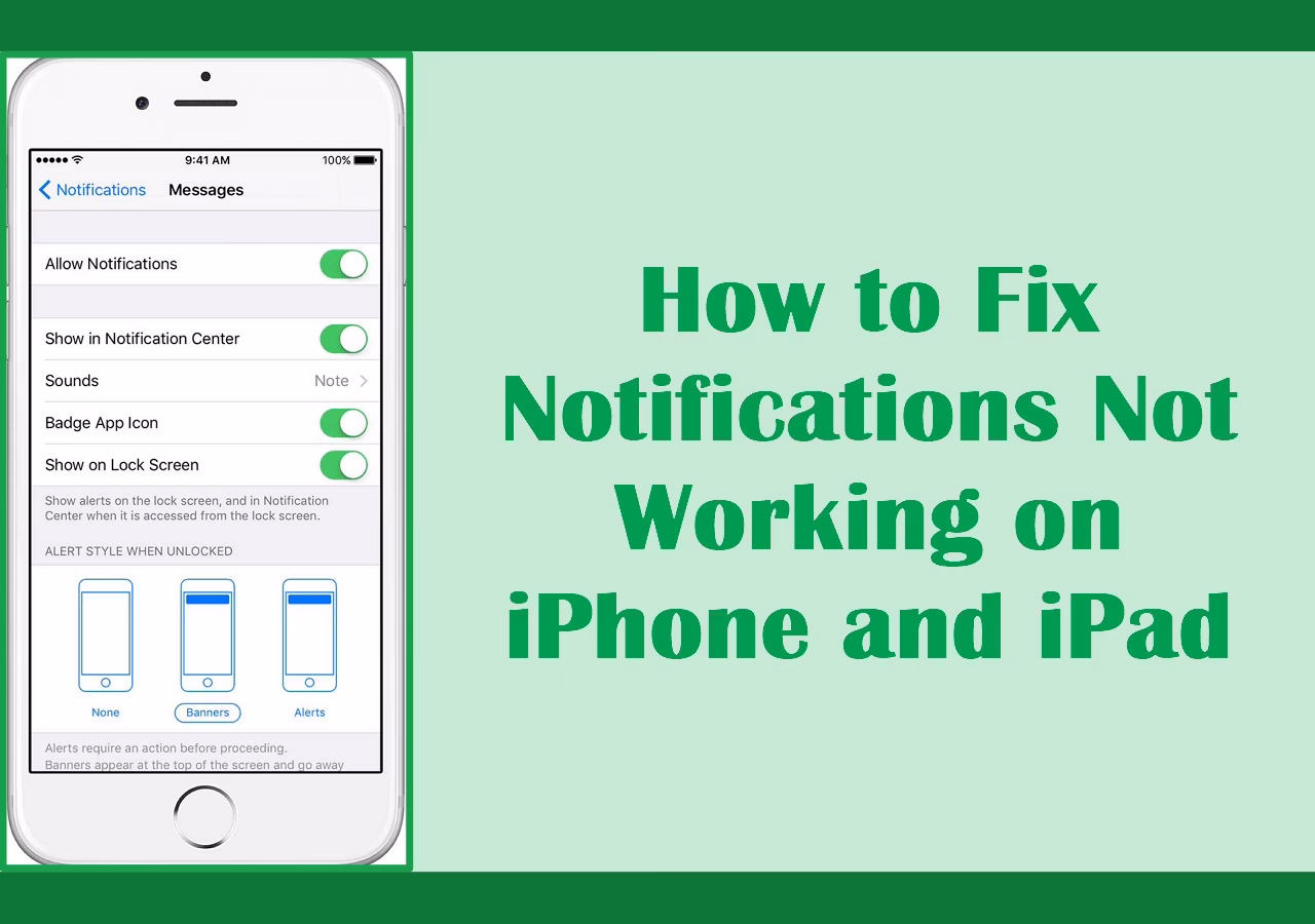How to disable notifications on iPhone?