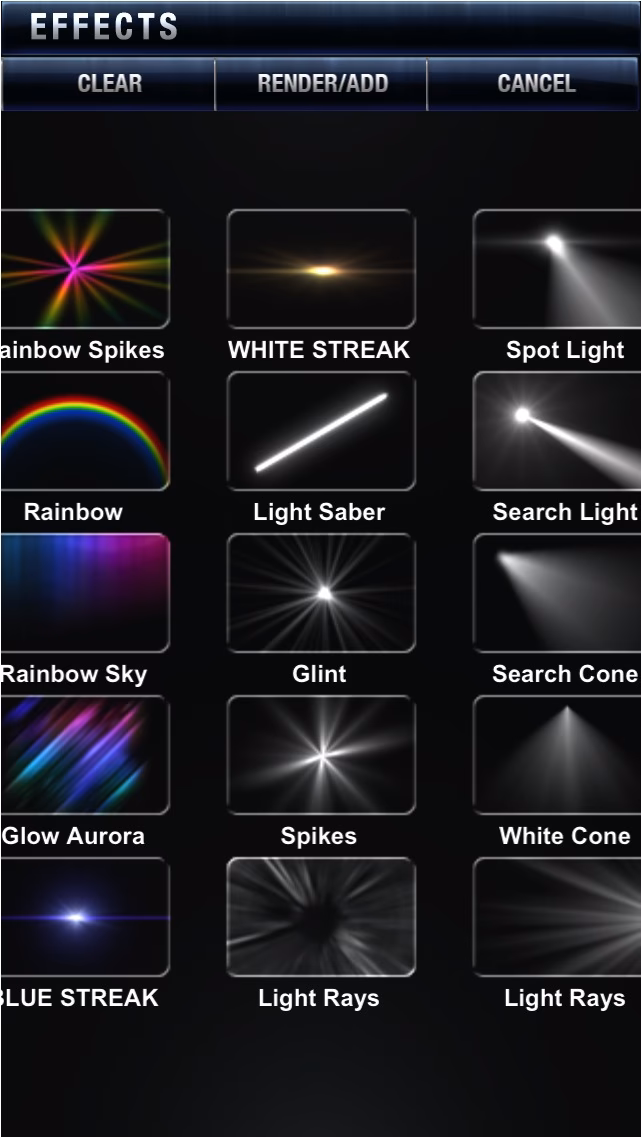 How do you use Sparkle in a photo?