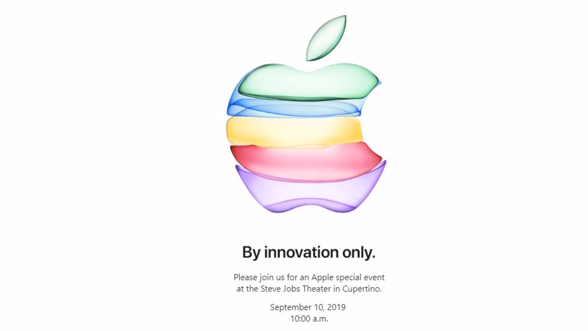 Where will the Apple event take place?