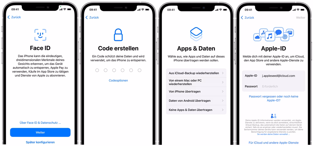 Wie ändere ich mein Apple-ID Passwort?