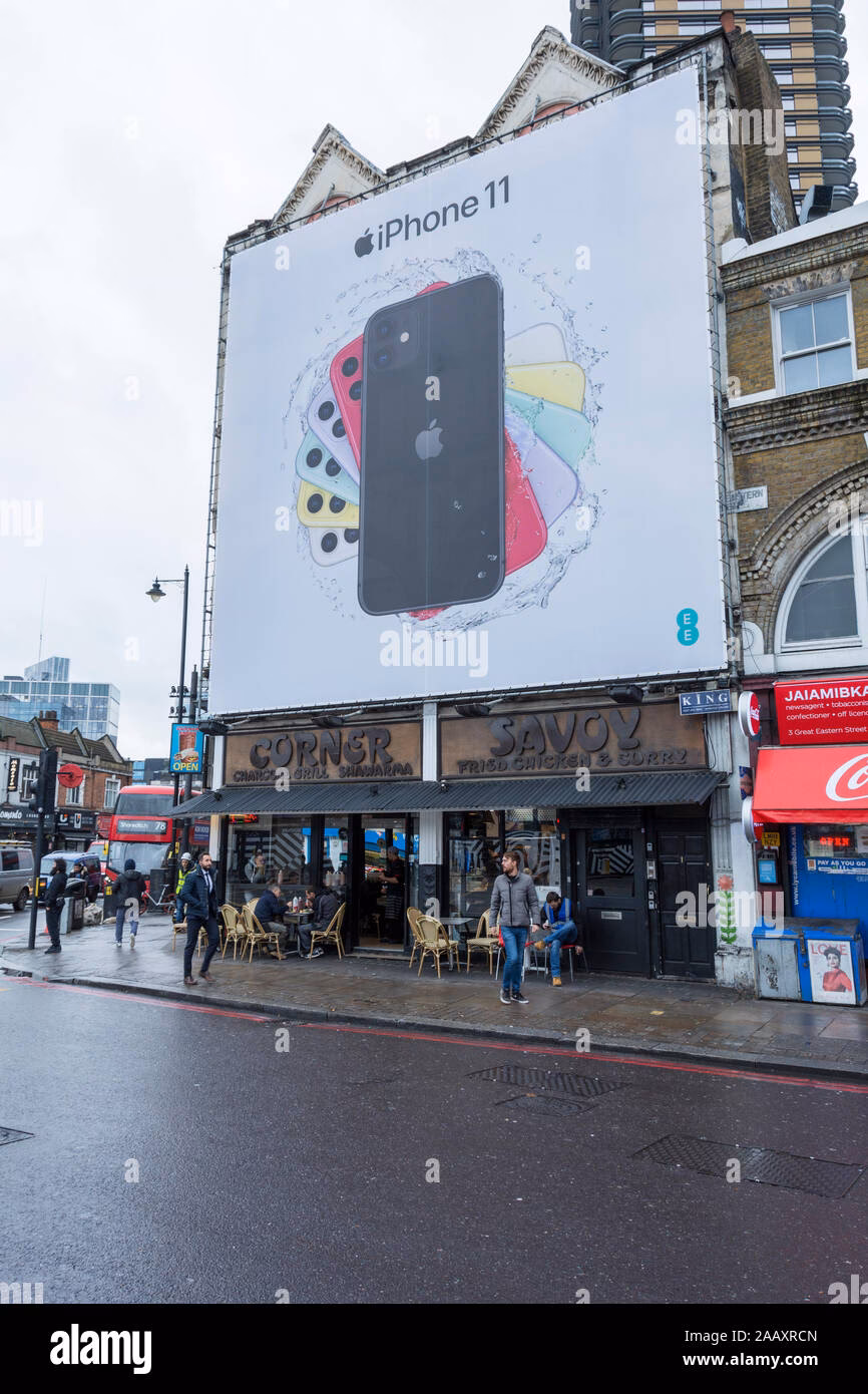 Does Apple have exclusive rights to the photos on a Billboard?