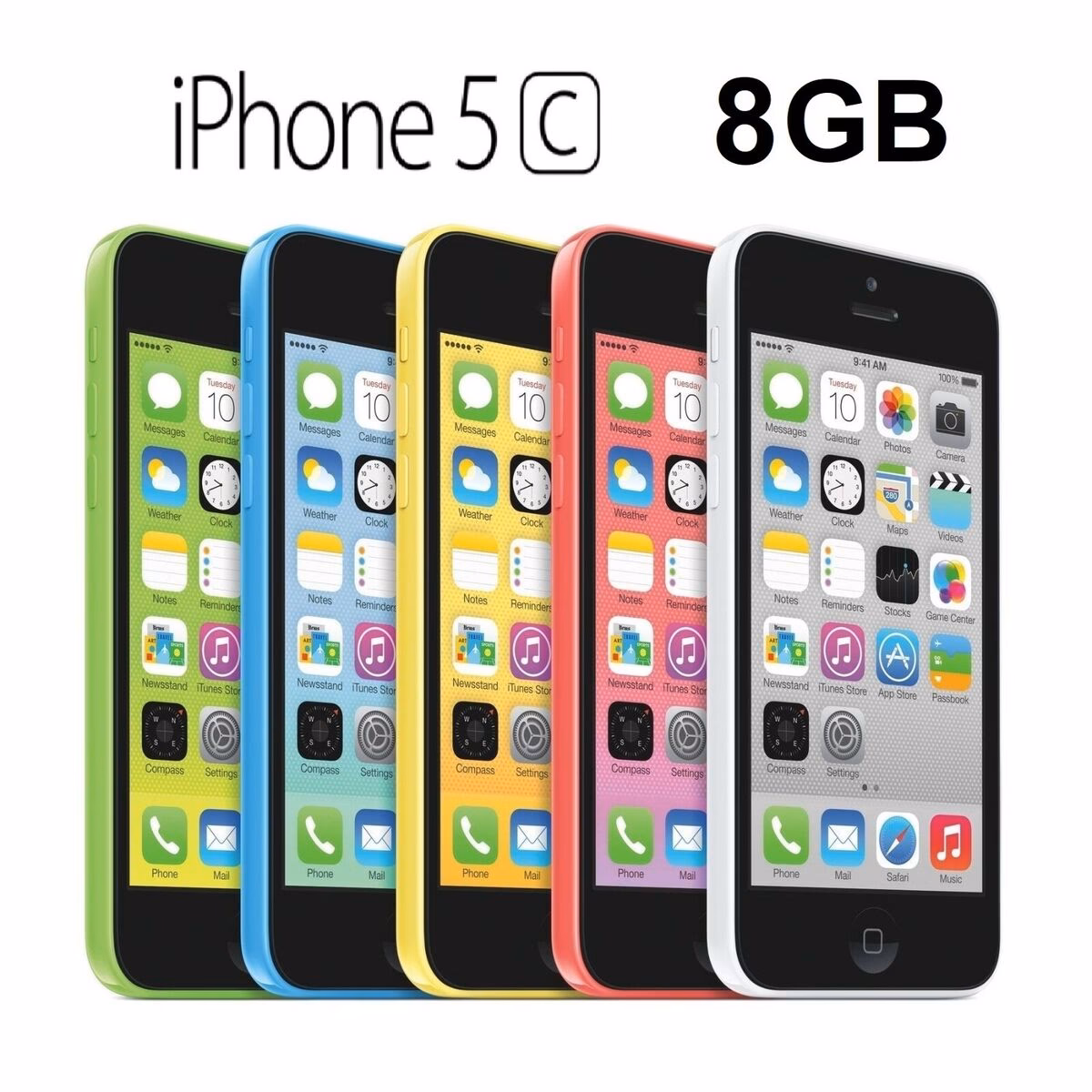 Does iPhone 5C have 8GB?