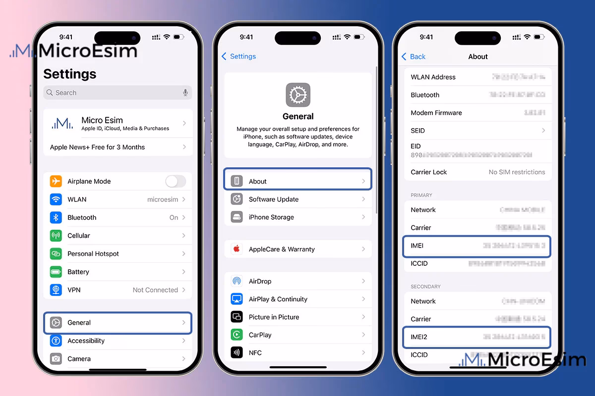 Which iPhones support eSIM?