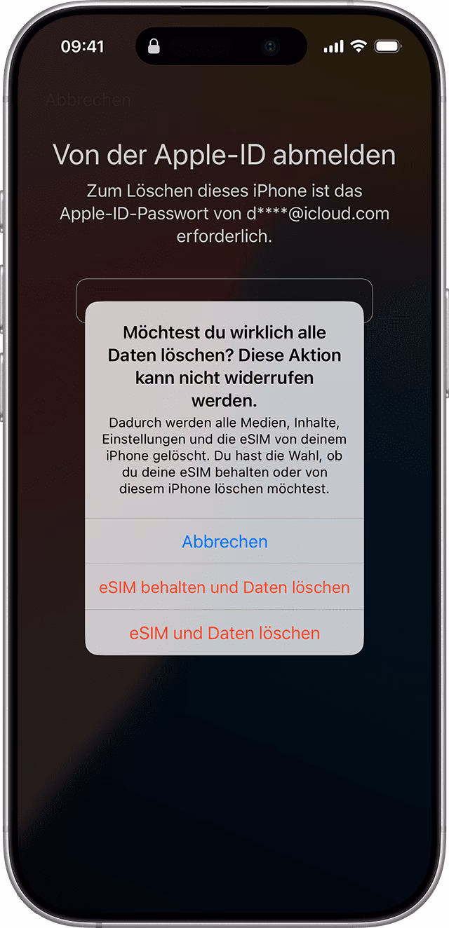 Wie schalte ich mein iPhone aus?