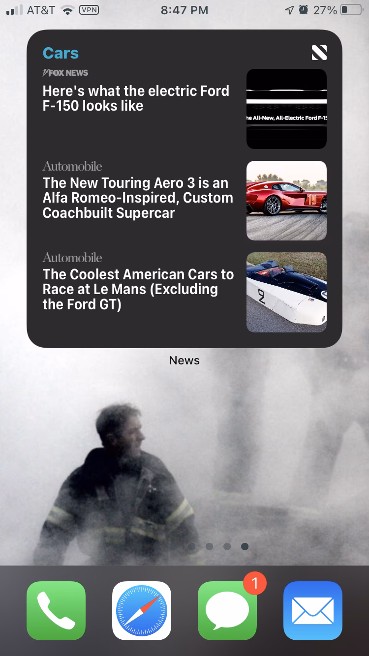 What happened to the up next widget in iOS 14?