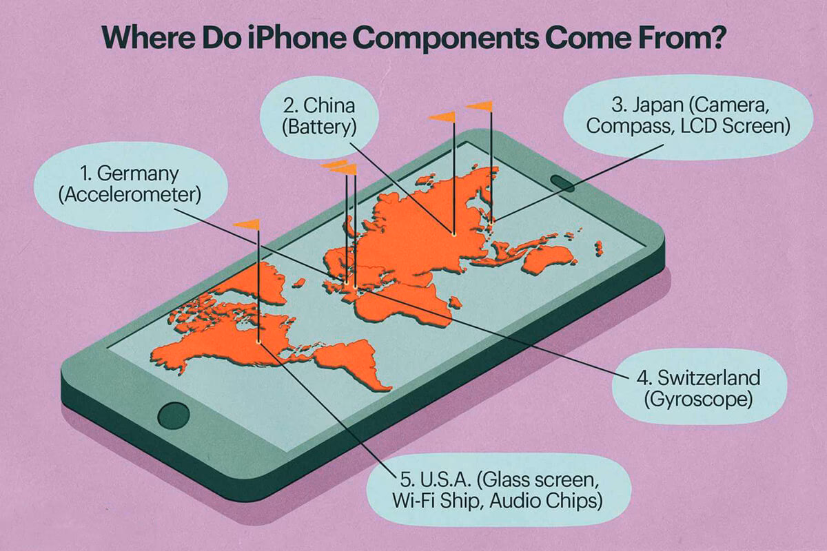 What parts does Apple sell?