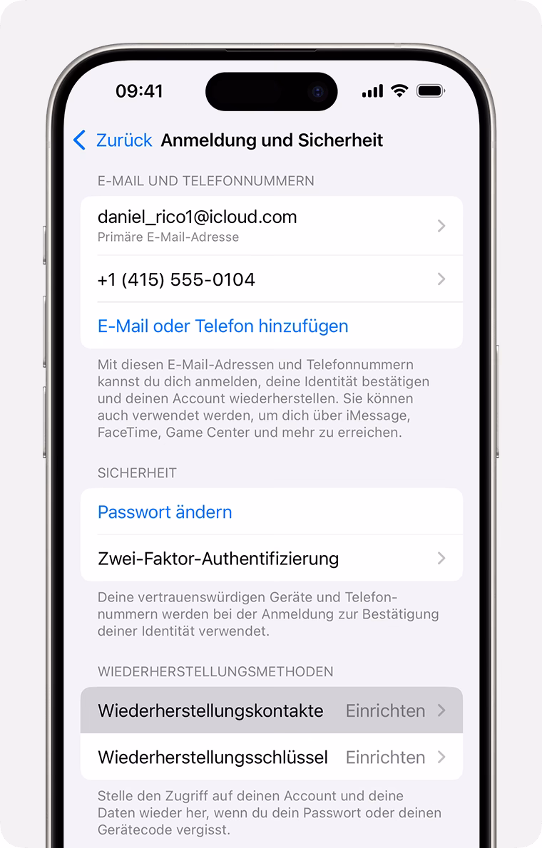Wie erreiche ich Apple Support?