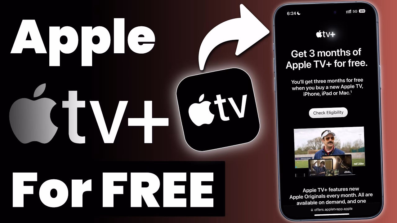 How do I get Apple TV+ free for 3 months?
