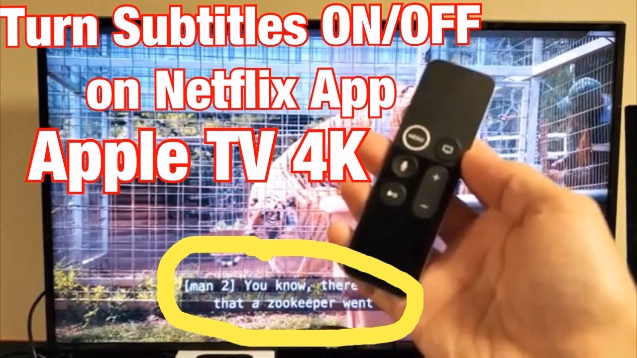 How do I change subtitle language on Apple TV?