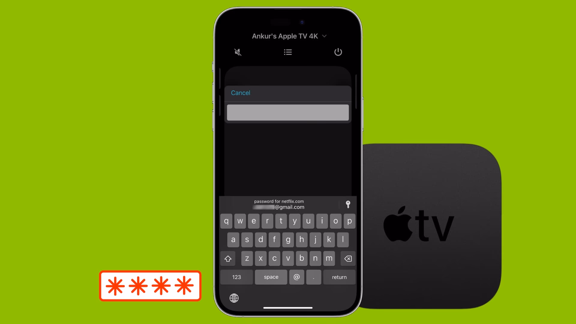 Can I See my Apple TV password If I Forgot It?