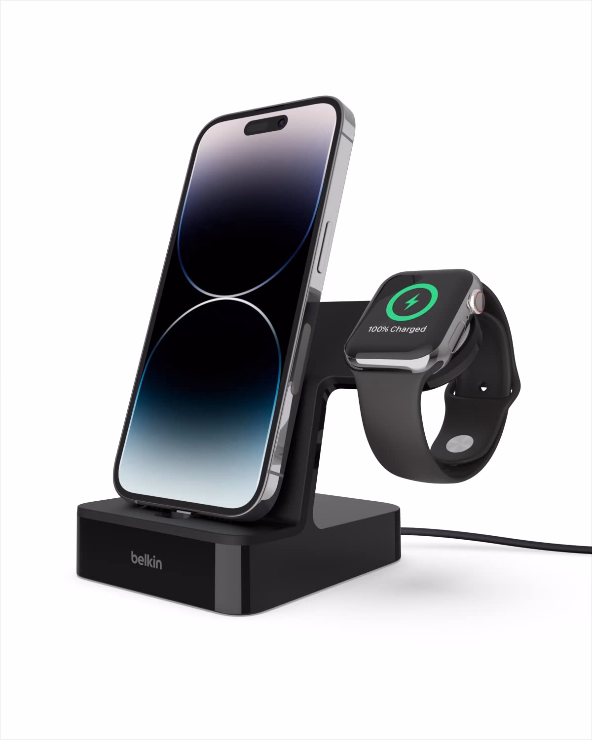 How to charge Apple Watch with TPU docking station?