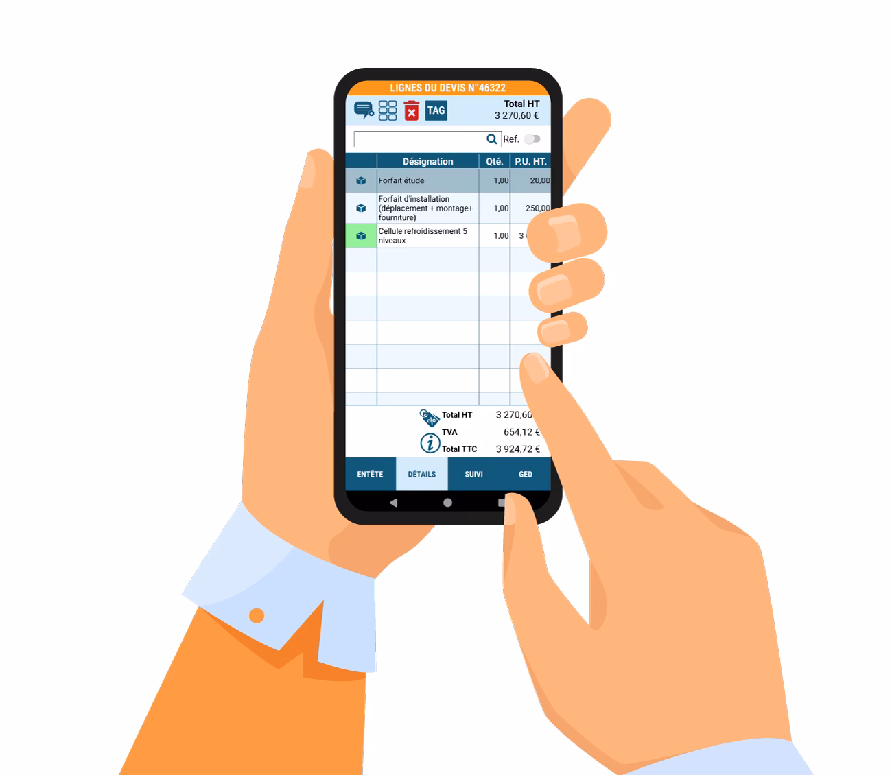 Pourquoi utiliser une application de vente ?