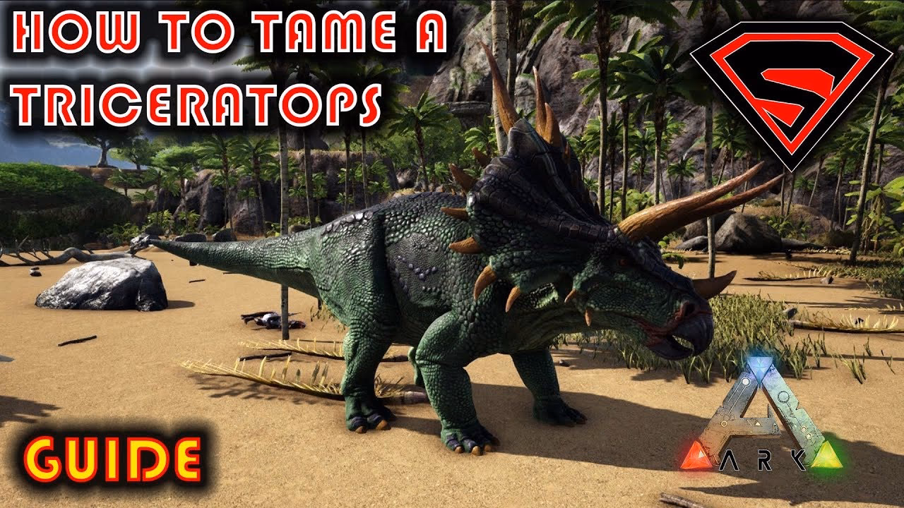 Can Triceratops tame in Ark Survival Evolved mobile?