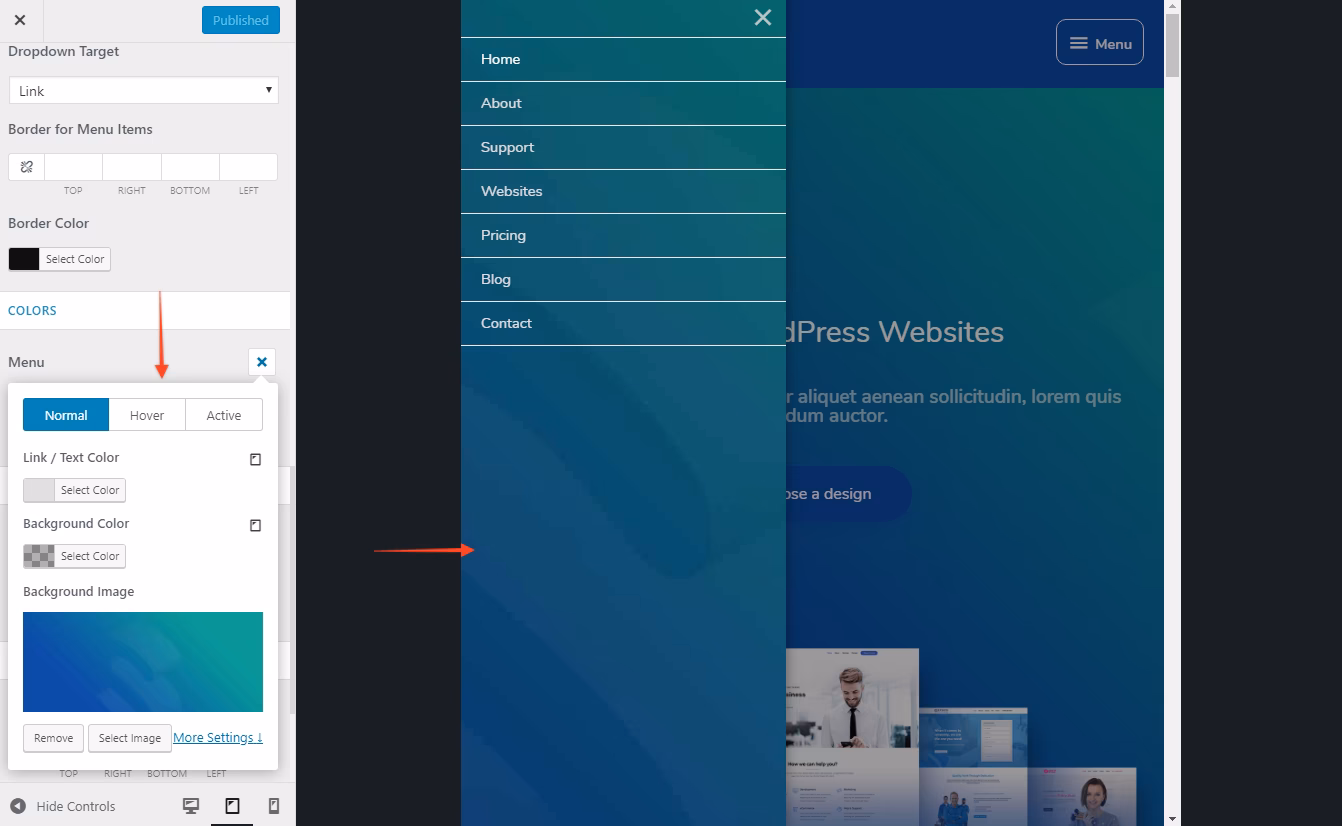How to activate mobile header and header sections addons in Astra theme?