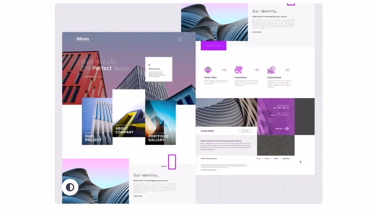 Why is asymmetry important in web design?