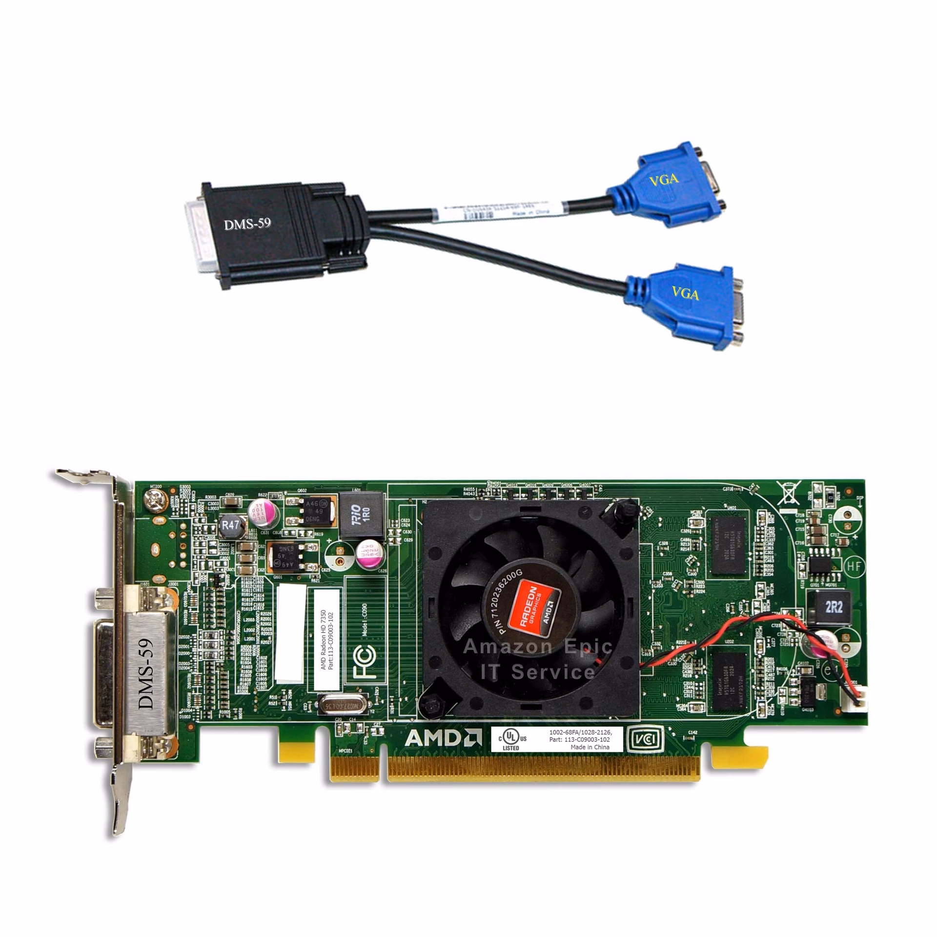 What is the maximum resolution supported by the ATI Radeon 7500?