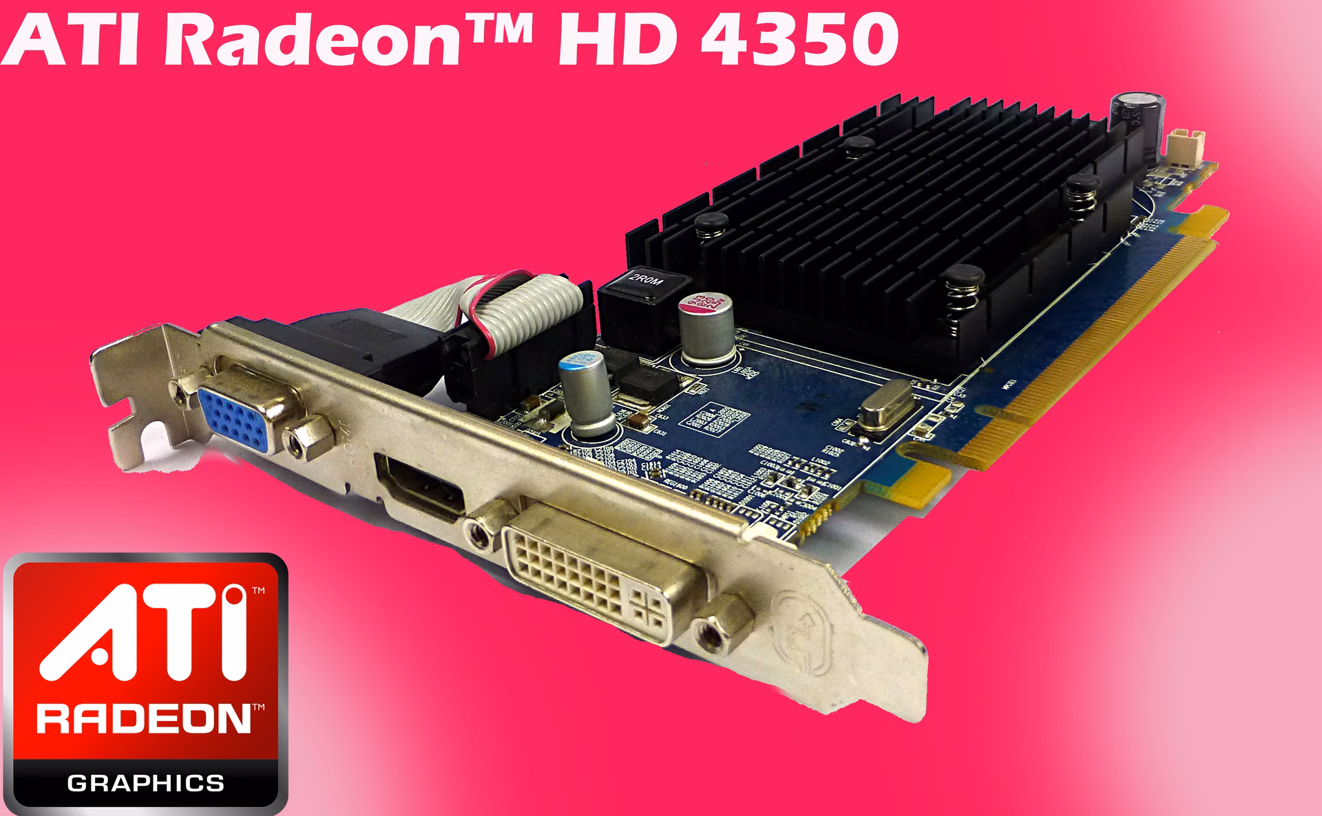 How many MB is a ATI Radeon HD 4300?