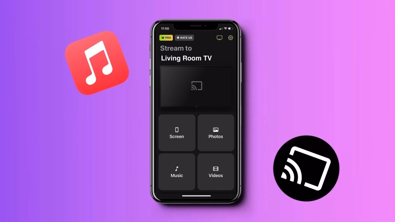 How can I use Chromecast with my iPhone?