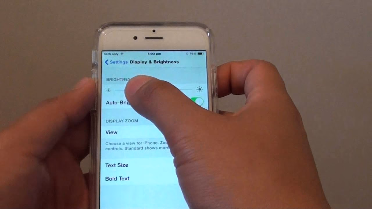 Should I disable Auto-Brightness on my iPhone?