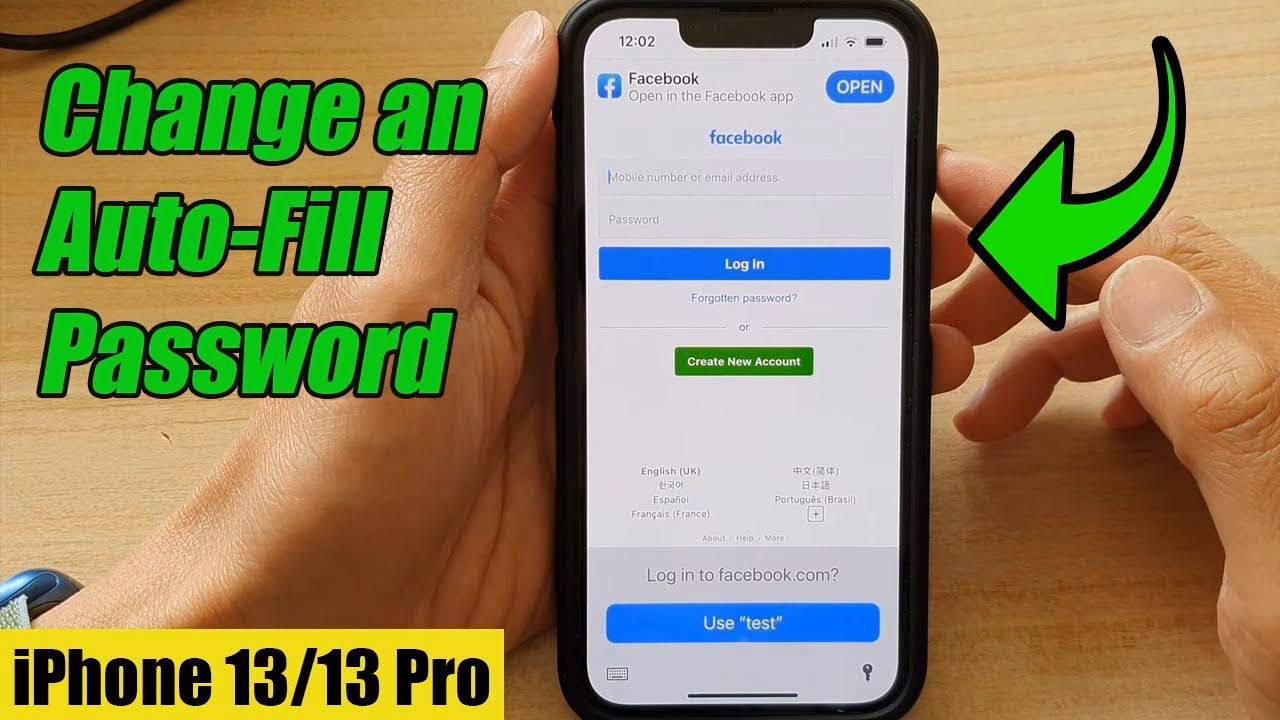How to automatically fill in strong passwords on iPhone?