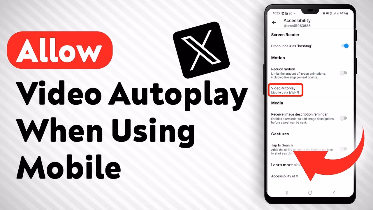 How can I make video autoplay on mobile devices?