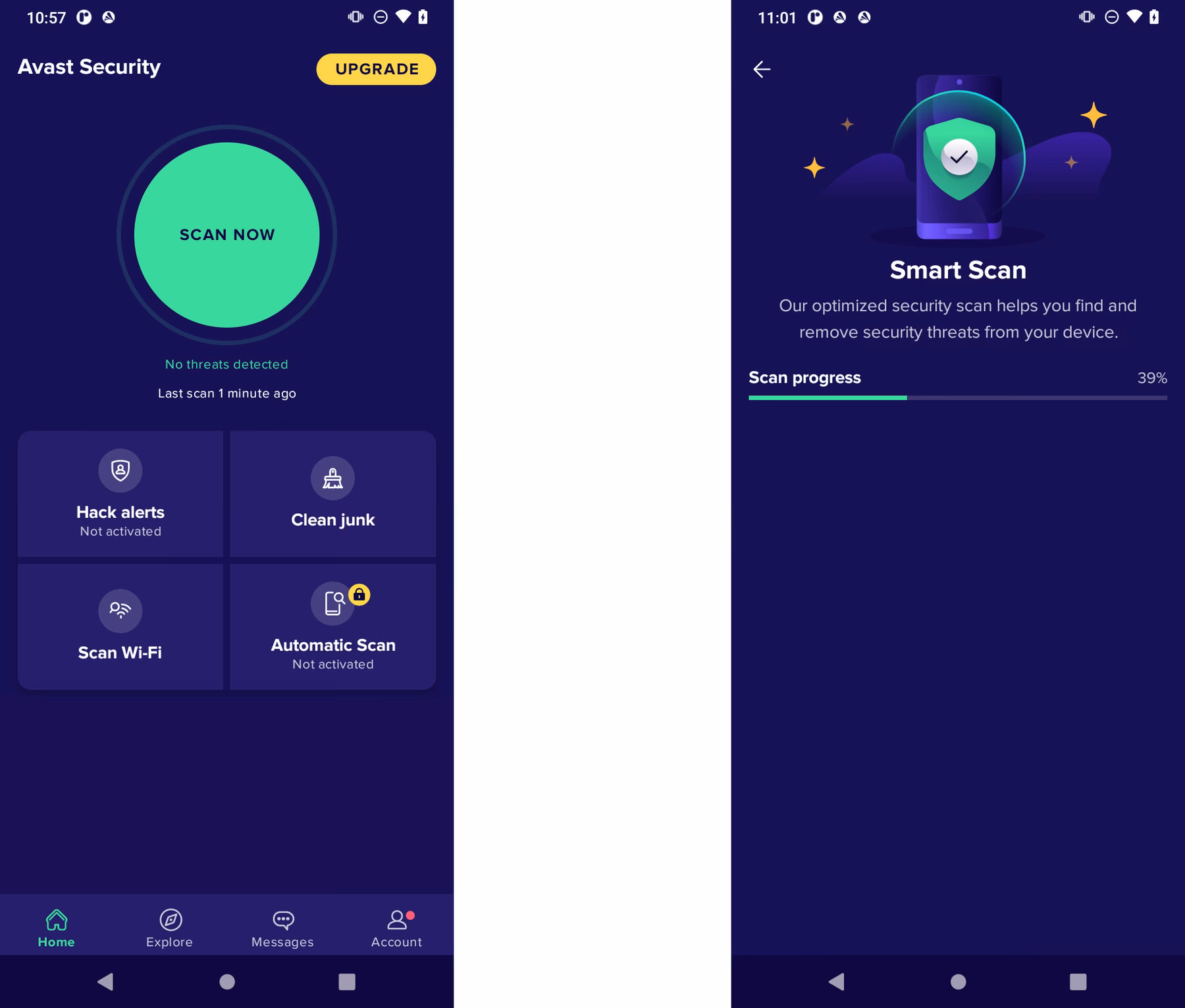 Does Avast mobile security include anti-theft?