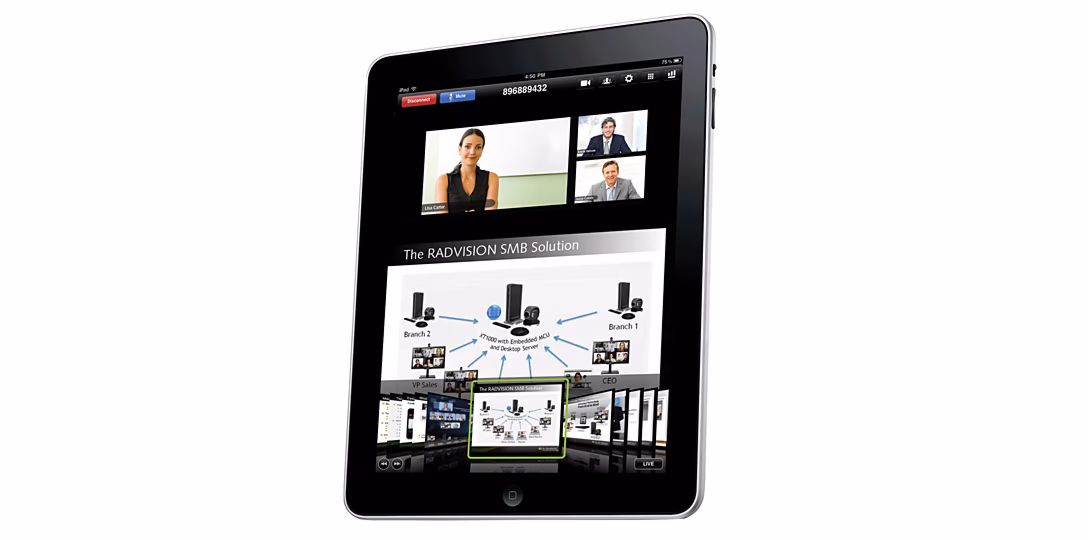 What applications can Scopia Mobile Connect to?