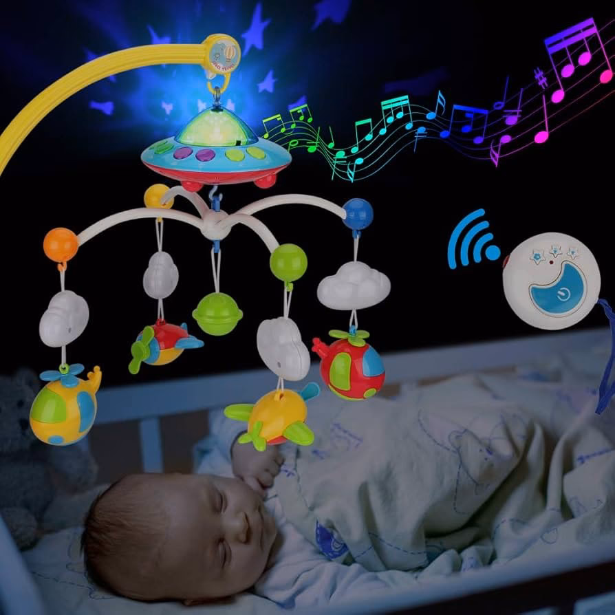 What is kiddolab baby crib mobile?
