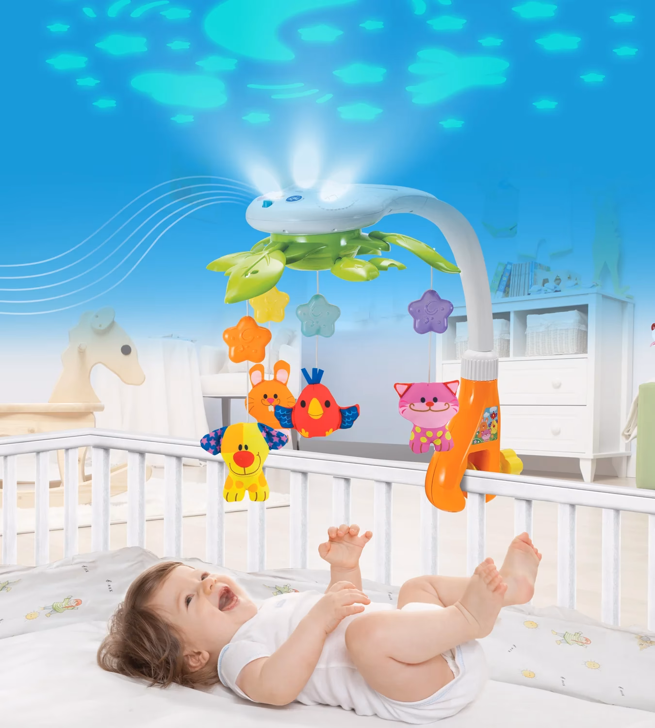 Is crib mobile safe for babies?