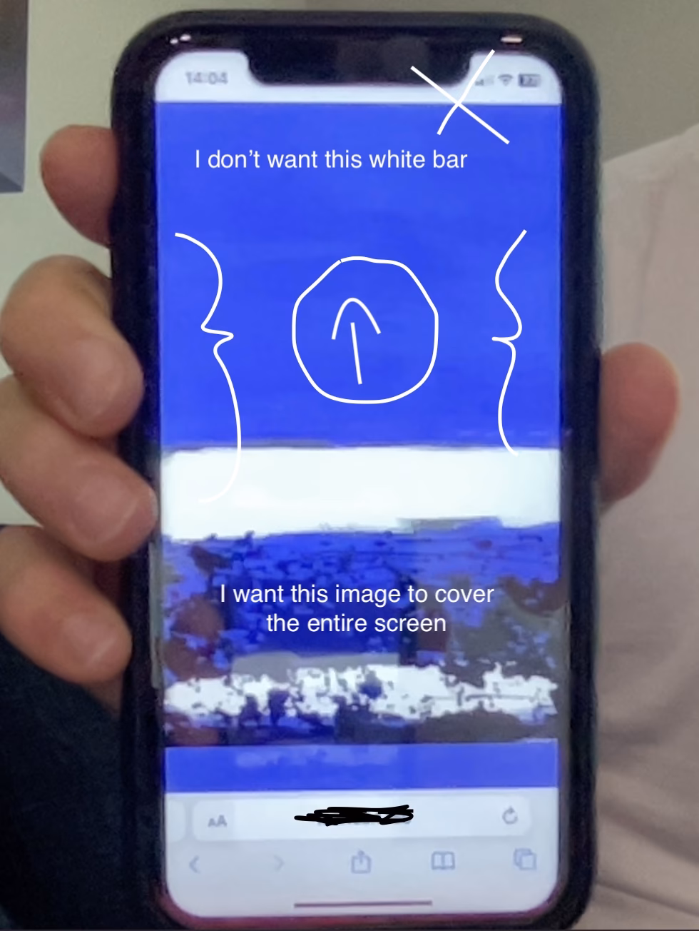 Does a page stretch work on iOS?