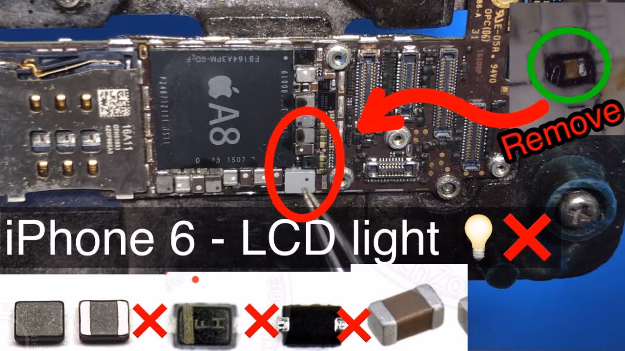 How to fix iPhone 6 no backlight issue?