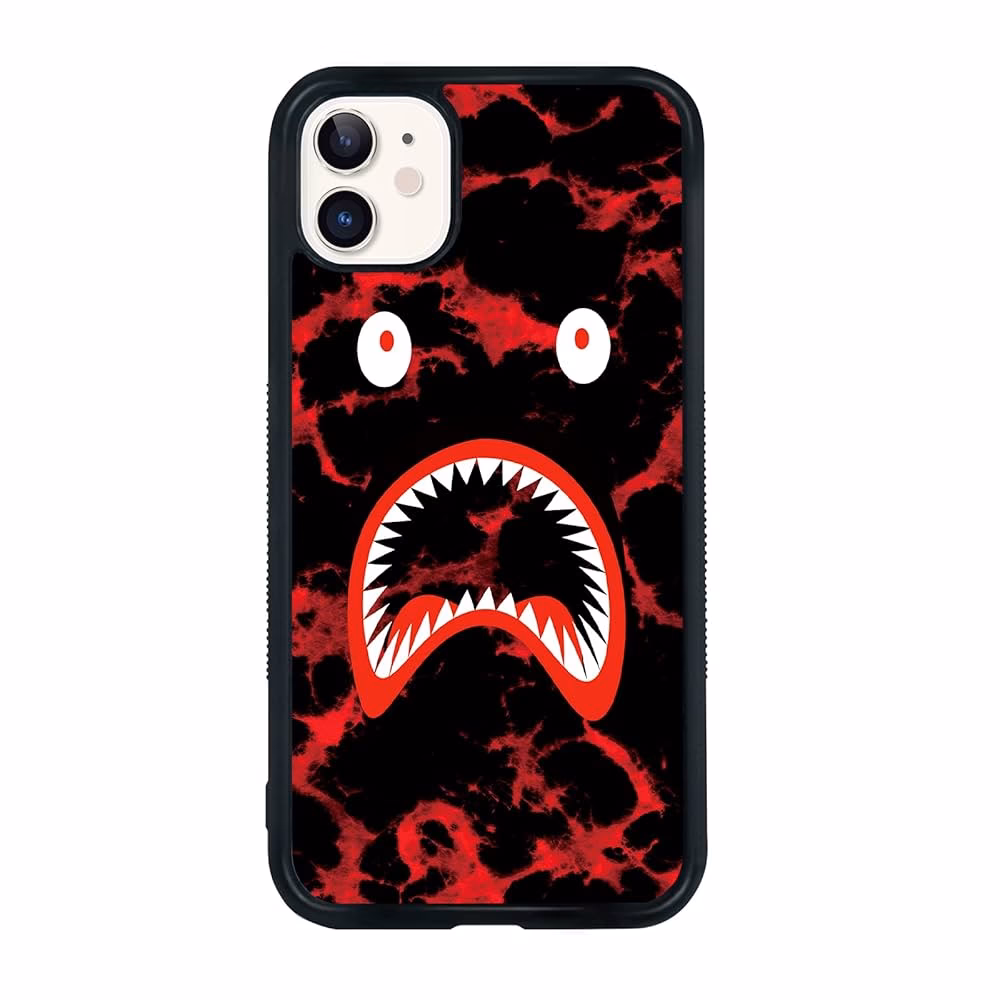 What materials are used in Bape iPhone cases?