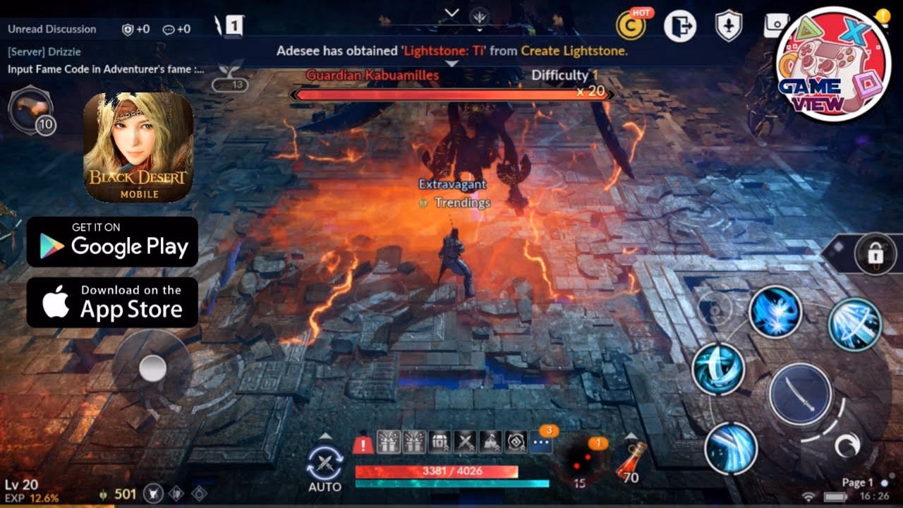 How does black desert mobile work?