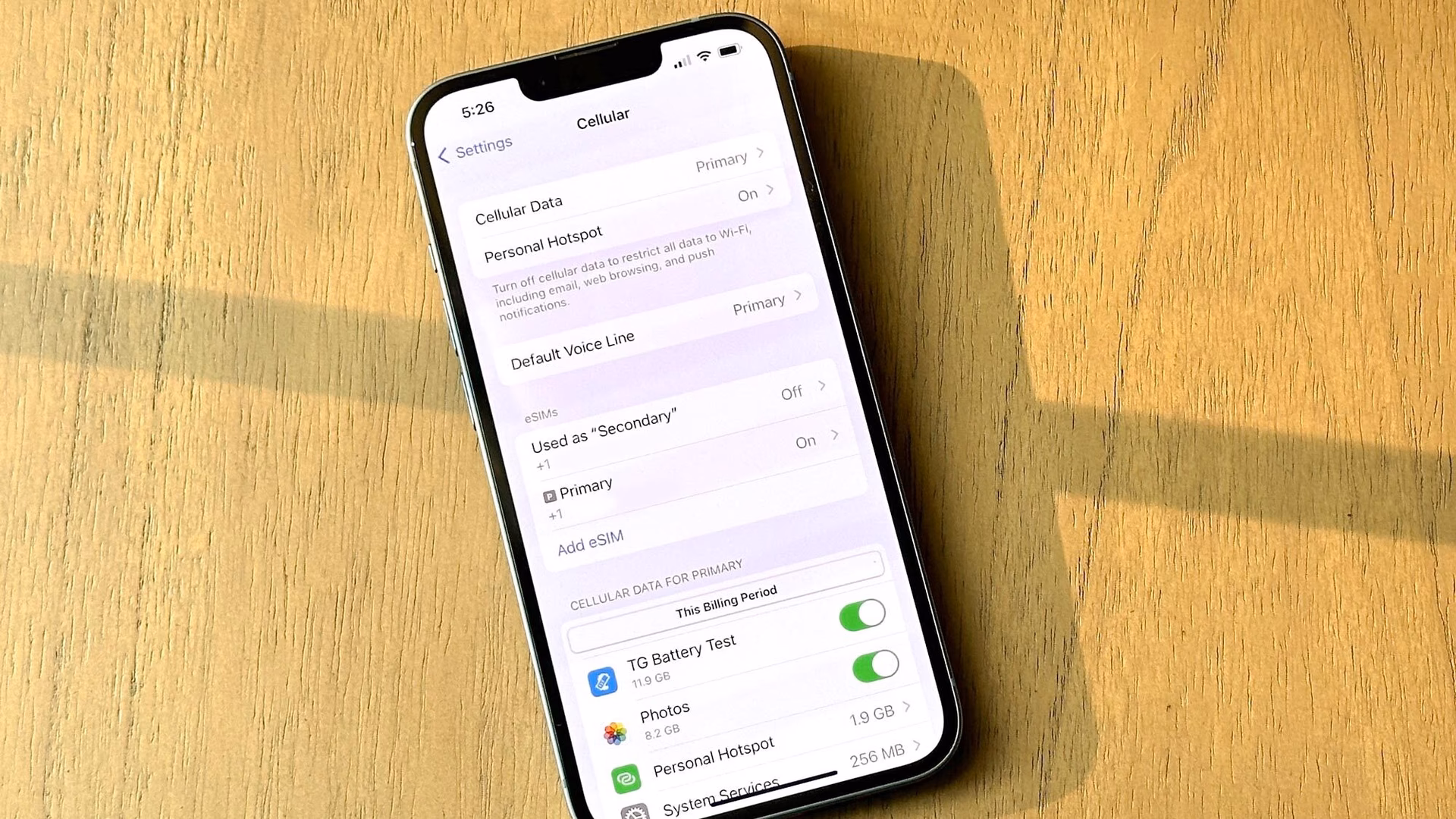 How to enable 4G on iPhone 11?