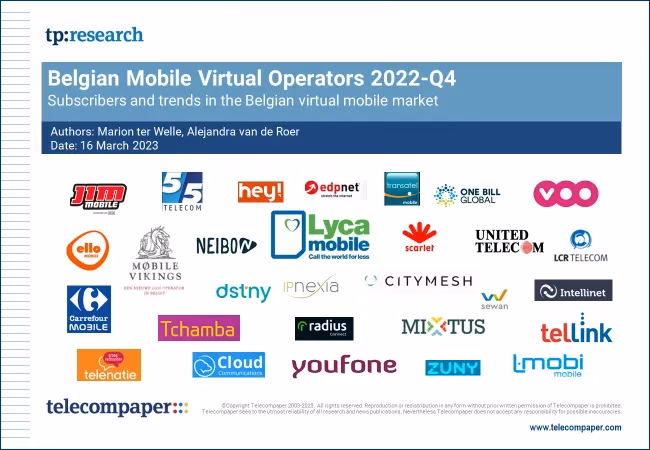 Does Belgium have a mobile network?