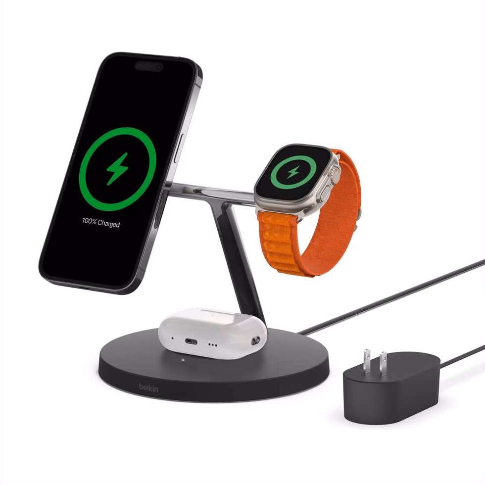 What is a 3-in-1 charging station for iPhone?