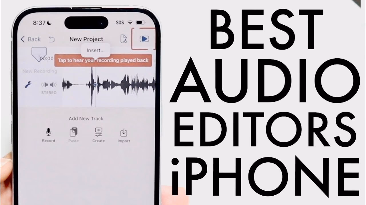 Can you edit audio on iPhone / iPad?
