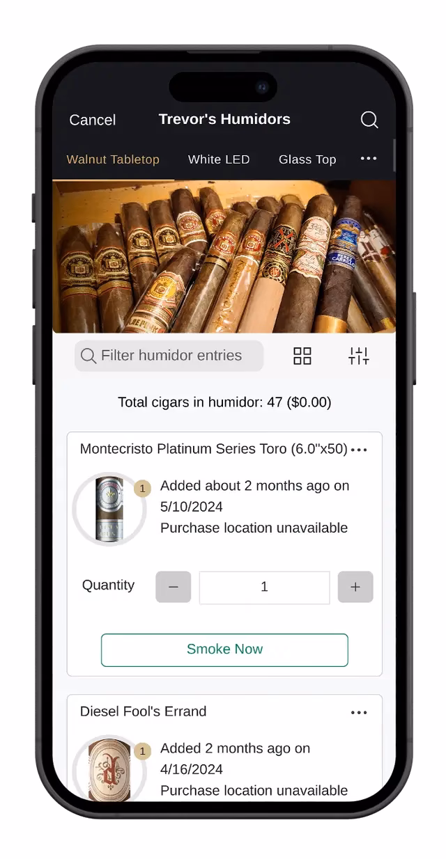 What are the best cigar auction apps?