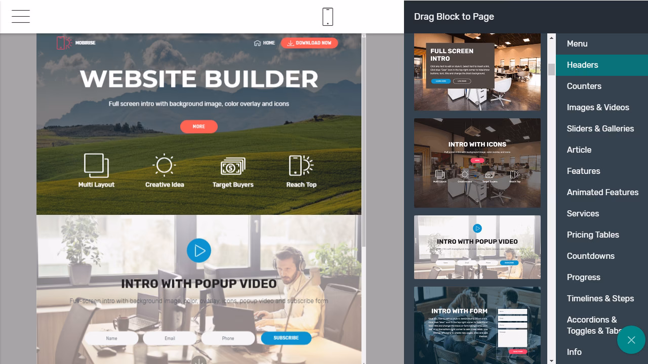 What is the best free website builder?
