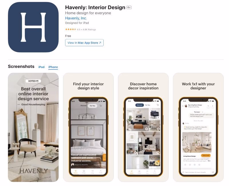 Why should you use an interior design app?