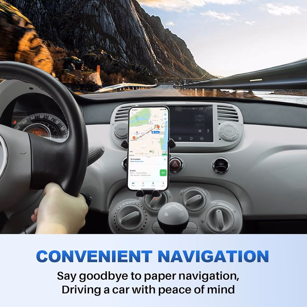 How do I connect my iPhone to my Fiat 500?