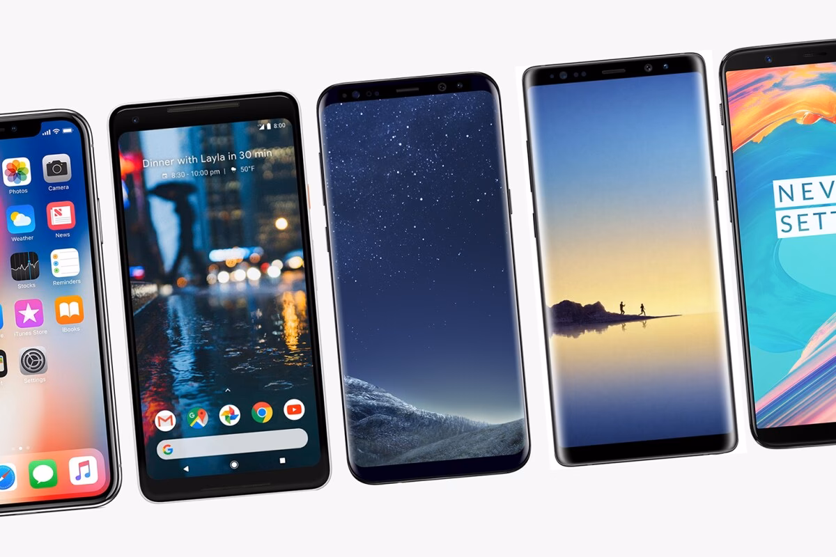 What phones stood out in 2017?