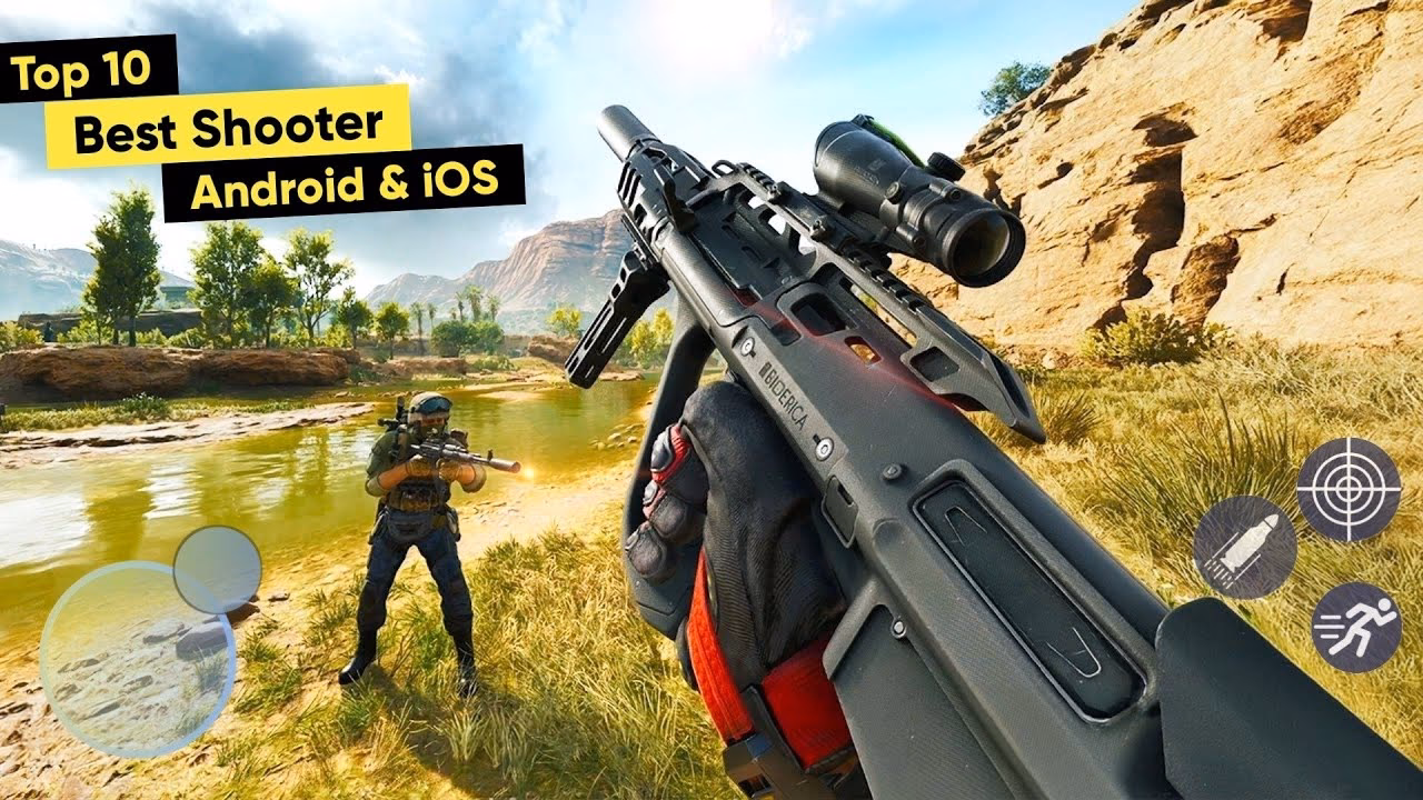 What are the best mobile shooting games?