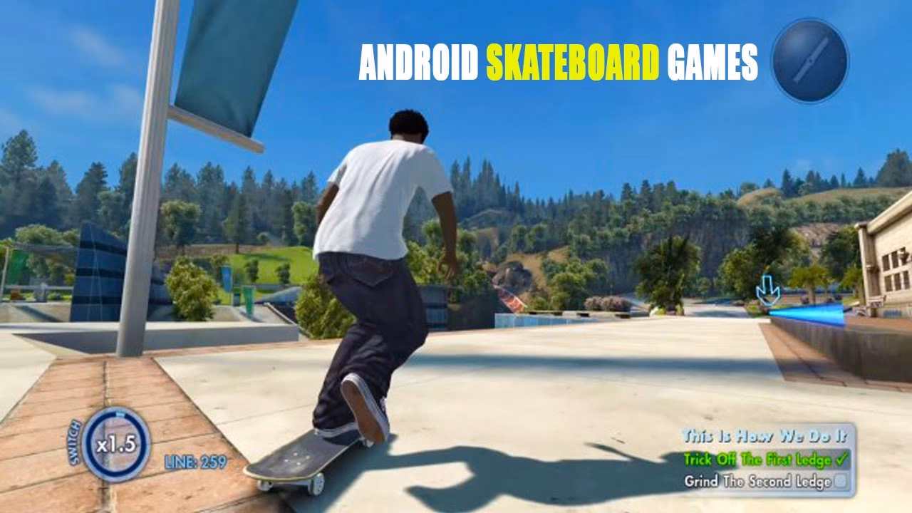 Are skateboard games available on mobile?