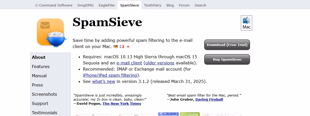 What are anti-spam apps for iPhone?
